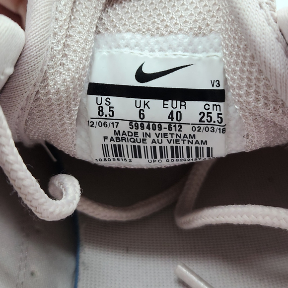 Nike Air Max Thea Women’s 8.5 White Pink 599409-612 Running Shoes EUR 40 WMNS - Picture 11 of 11